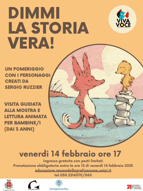 Museo Della Grafica Dimmi La Storia Vera Incontro Per Famiglie